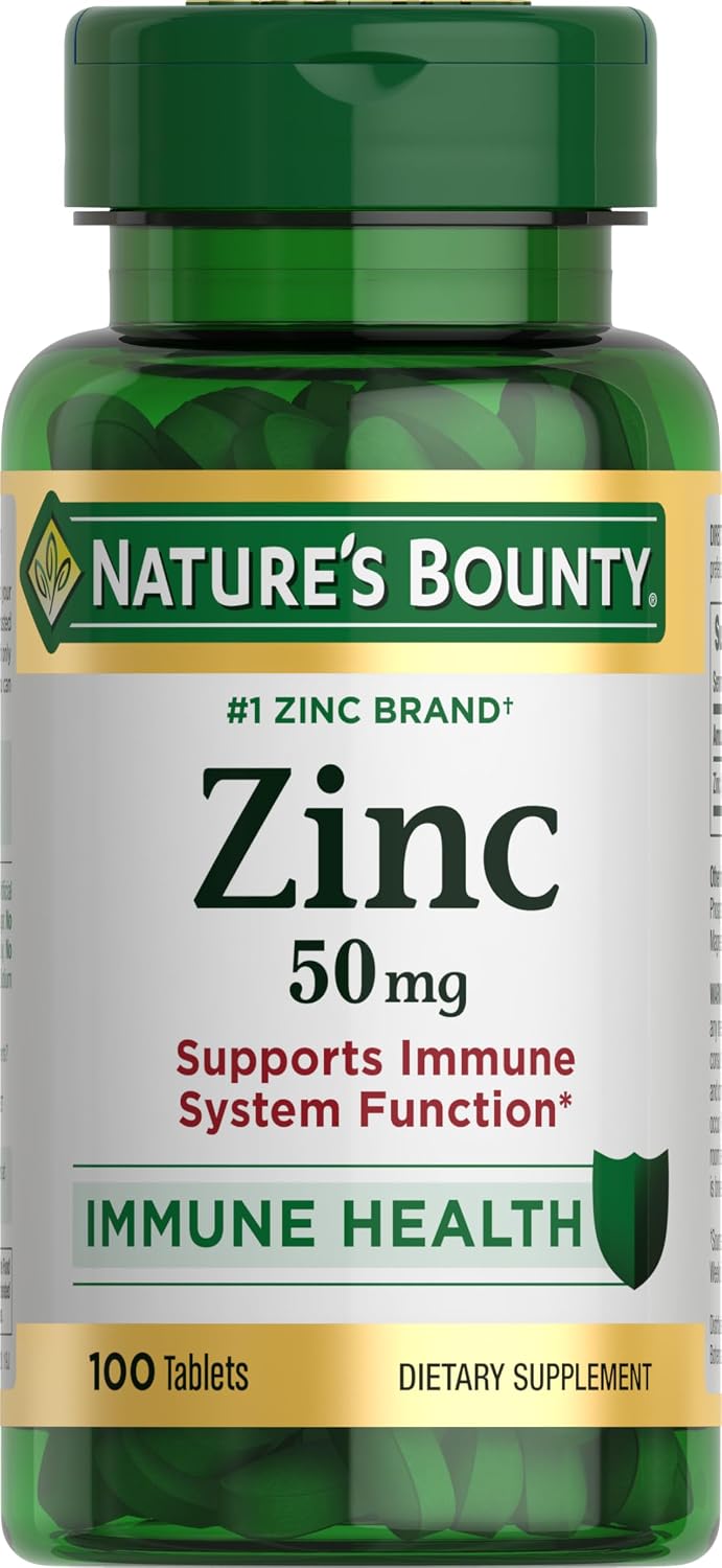 Zinc 50mg (100 Tablets)