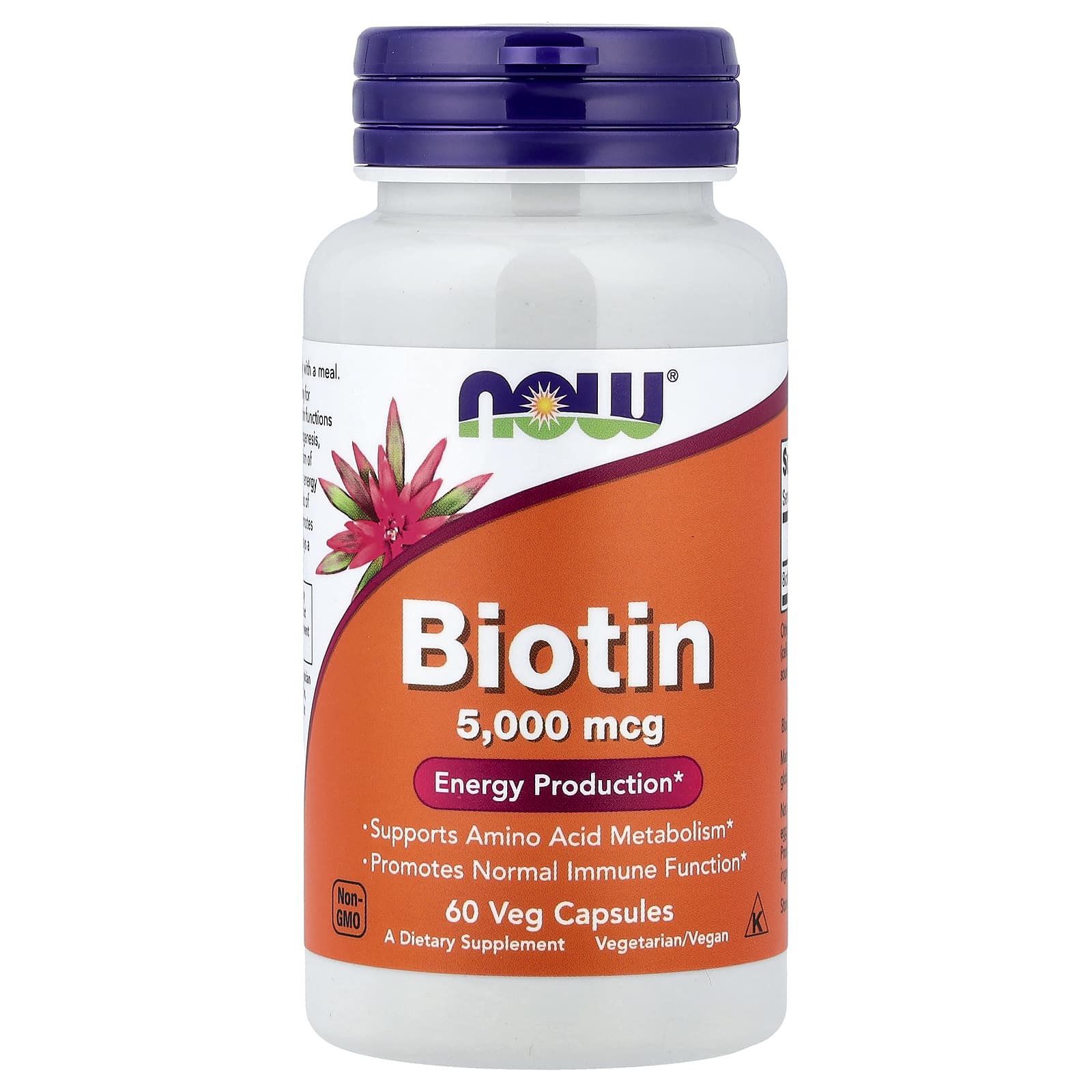 Biotin 5mg (5000 mcg)